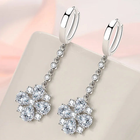 925 Sterling Silver Claws Stud Earrings