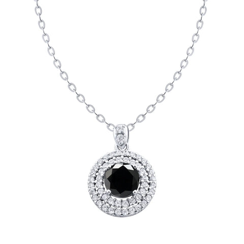 1ct 6.5mm VVS D Color Moissanite Diamond Necklace