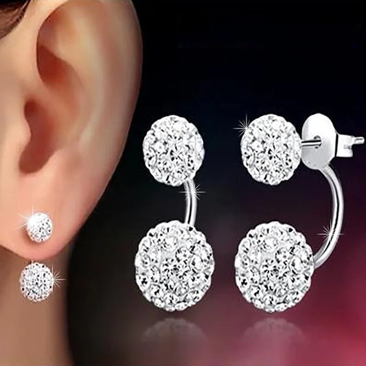 Promotional Shambhala Double Ball Earrings