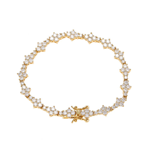 Iced Out Fashion Brass zircon Bracelet