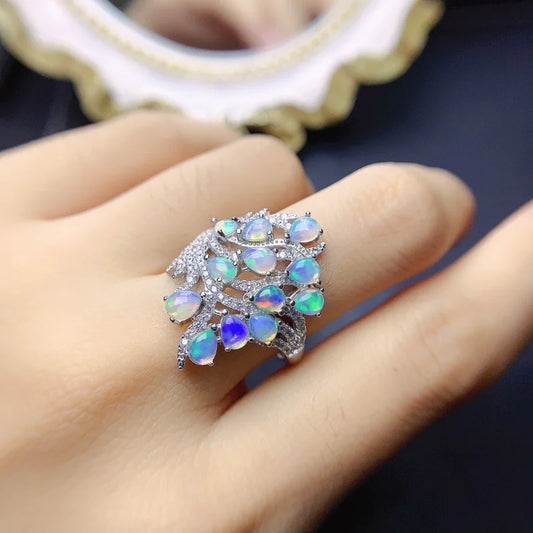 YULEM High Gem Rings