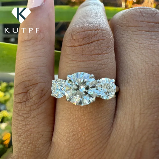 4 Carat Moissanite Ring