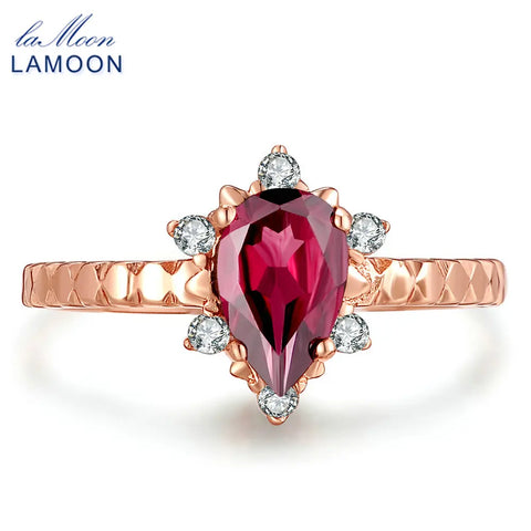 LAMOON 925 Sterling Silver Ring