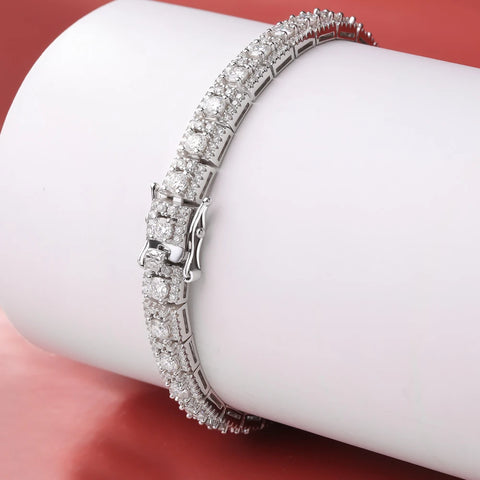 BXINY Luxury Full Moissanite Bracelet