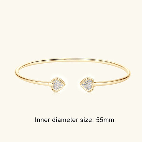 Lnngy Sparkling Moissanite Bracelets