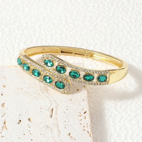 Retro Emerald Green Women's Bracelet