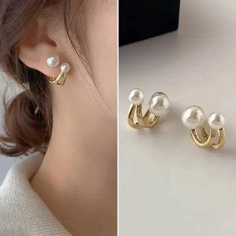 Leaves Crystal Stud: Crystal Leaf Studs.