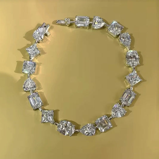 Zircon High Carbon Diamond Sparkly Bracelet