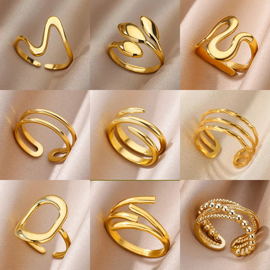 316L Stainless Steel Rings for Women