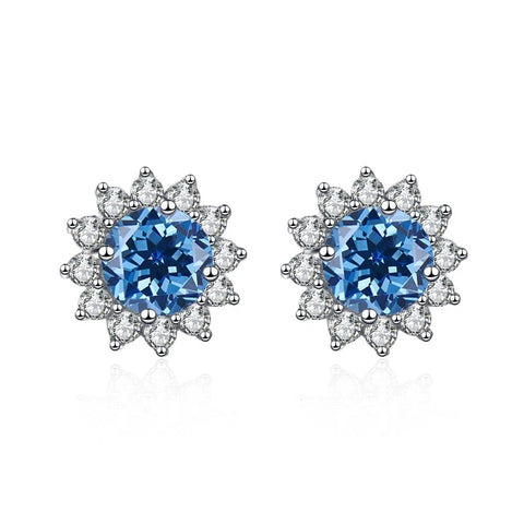 Butterflykiss 0.5 Carat D Color Moissanite Stud Earrings