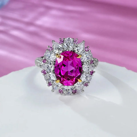 Fashion Jewelry S925 Sterling Silver Elegant 8 * 10