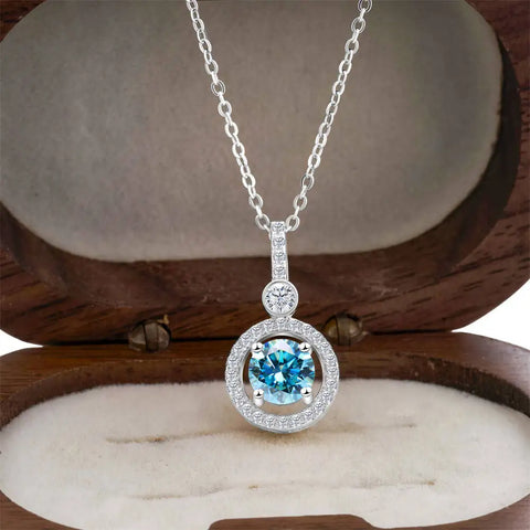 Luxury 1carat Moissanite Women's Necklace