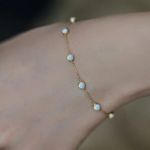 Opal bracelet