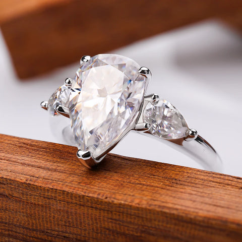 GRA Certified 1-4CT Pear Cut
