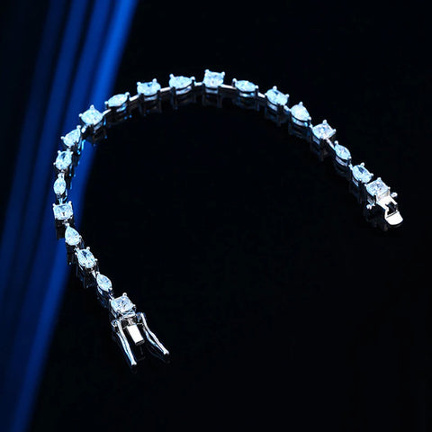EWYA Full Pear Oval Marquise Cut Moissanite