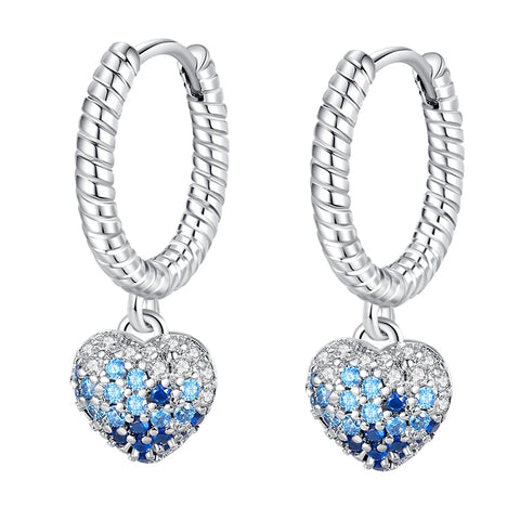 Women's 925 Sterling Silver Snowflake  Earrings