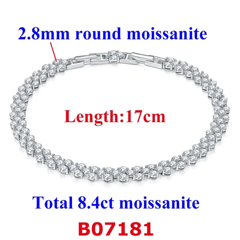 DJMAX Full Moissanite Bracelet