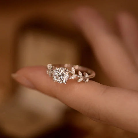 NeeTim 1CT Moissanite Diamond Rings Wedding Band