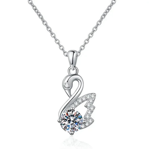 Pendant 1 Carat Moissanite Necklace