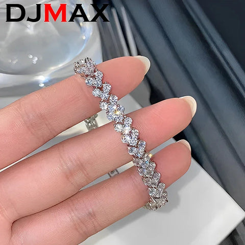 DJMAX Full Moissanite Bracelet