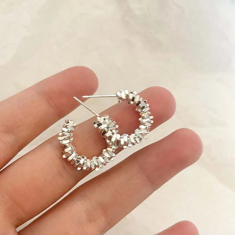 C Shape Earrings