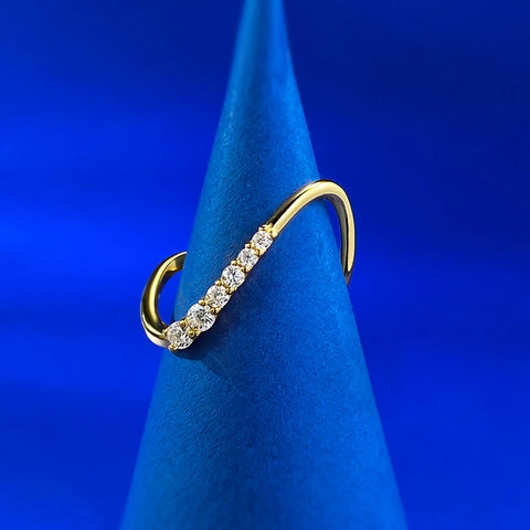 Vinregem Round Cut Lab Created Sapphire Gemstone