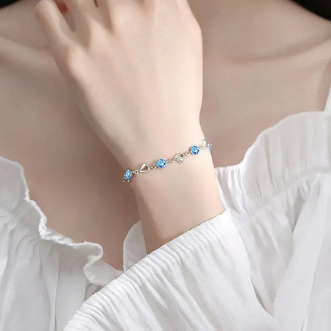 Retro Heart Bracelet