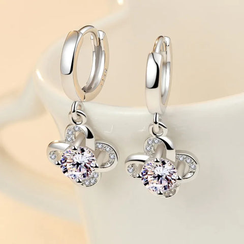 Earrings For Women 925 Sterling Silver Original Charm