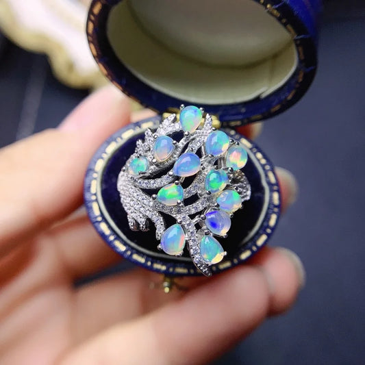 YULEM High Gem Rings
