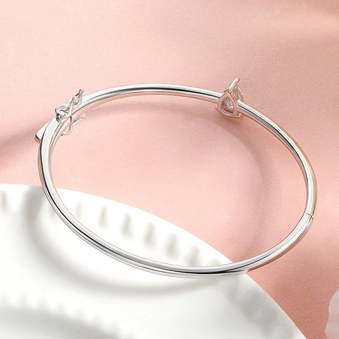 Smyoue Moissanite Bangles Bracelets