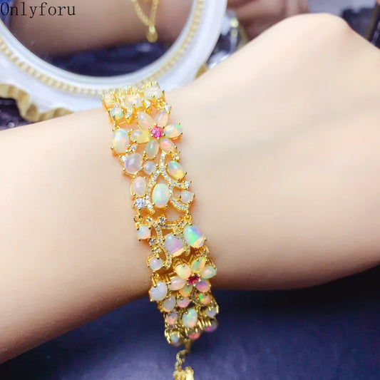Natural Opal bracelet Classic Fashion Jewelry