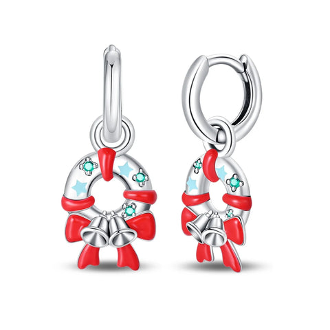 Women's 925 Sterling Silver Snowflake  Earrings