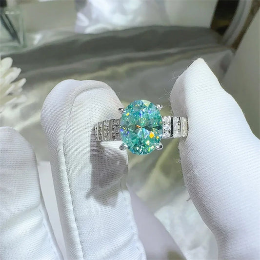 Serenity 2ct Oval cut Moissanite Rings