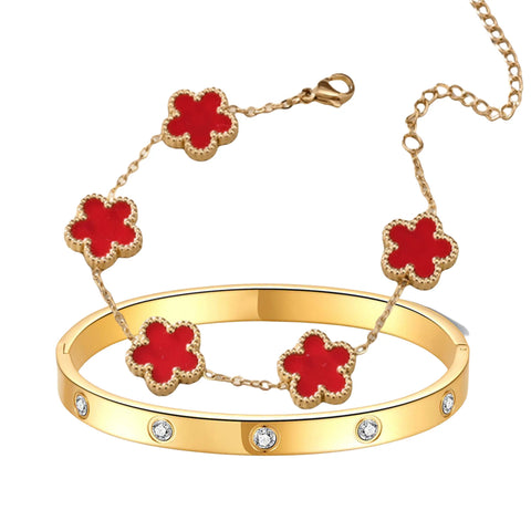 Stainless Steel Bracelet 316L Sparkle Jewelry