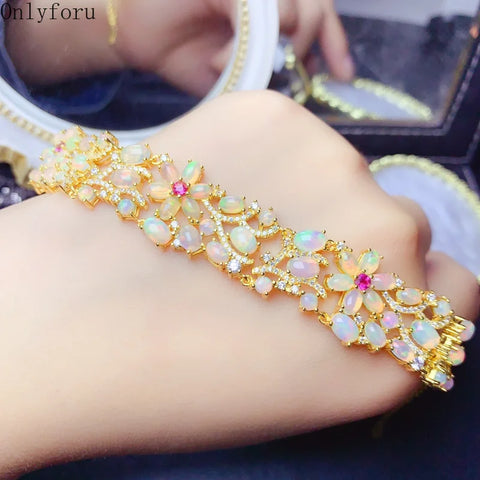 Natural Opal bracelet Classic Fashion Jewelry