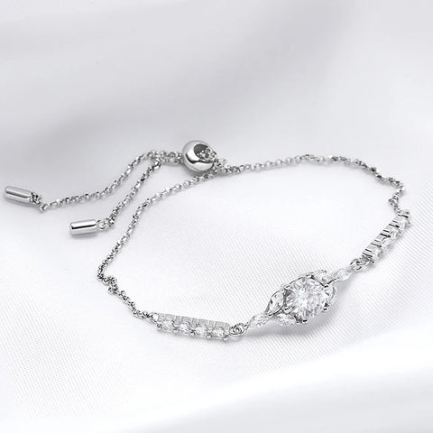 Smyoue 1ct Real Moissanite Bracelets