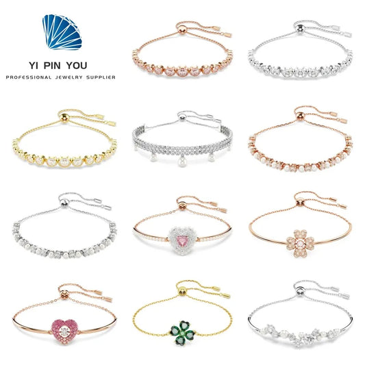 S925 pure silver high-quality inlaid zircon