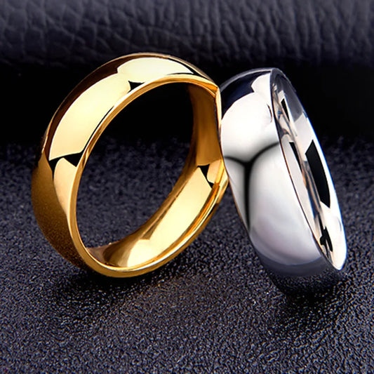 Simple 6mm Titanium Ring