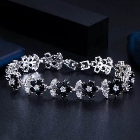 ThreeGraces Beautiful Light Blue Cubic Zirconia