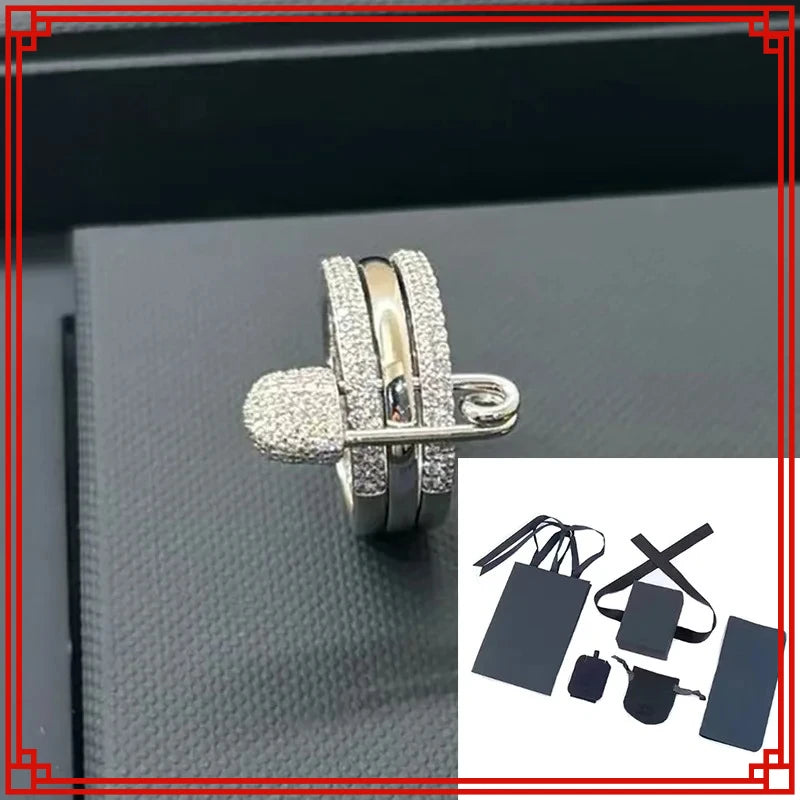 Classic Luxury Jewelry S 925 Sterling Silver - BOLEVARD RING