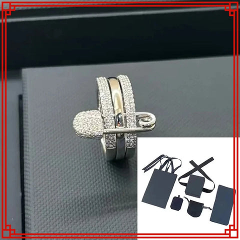 Classic Luxury Jewelry S 925 Sterling Silver - BOLEVARD RING
