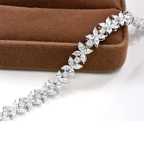 Luxury Butterfly Moissnaite Tennis Bracelets