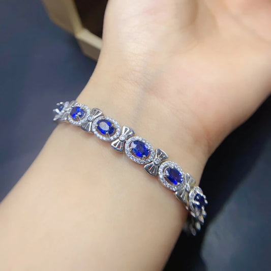 Natural Sapphire Bracelet