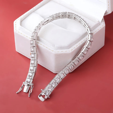 BXINY Luxury Full Moissanite Bracelet