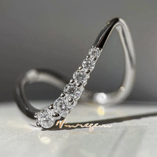 Vinregem Round Cut Lab Created Sapphire