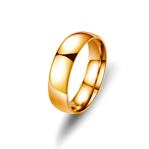 Simple 6mm Titanium Ring