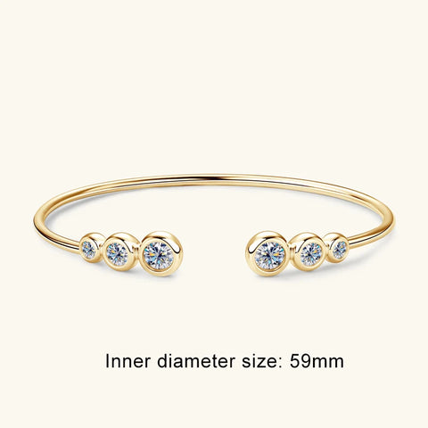 Lnngy Sparkling Moissanite Bracelets