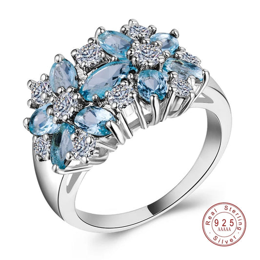 Pure Sterling Sparkling 925 Silver Rings
