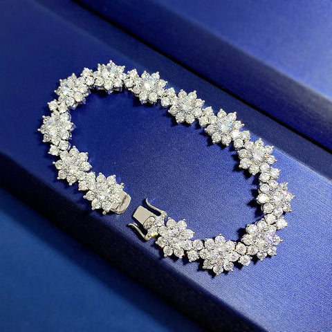 Metis D Color VVS1 Moissanite Bracelet
