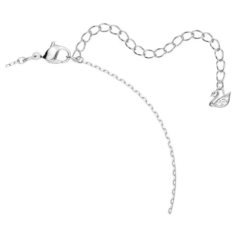 2025 New necklace Swan Blue square diamond crystal element necklace suitable for women's exquisite jewelry Valentine's Day gifts